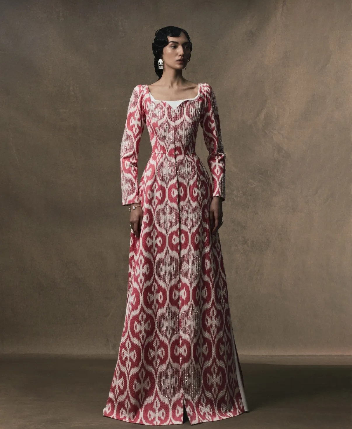 Чапан Pink Adras
