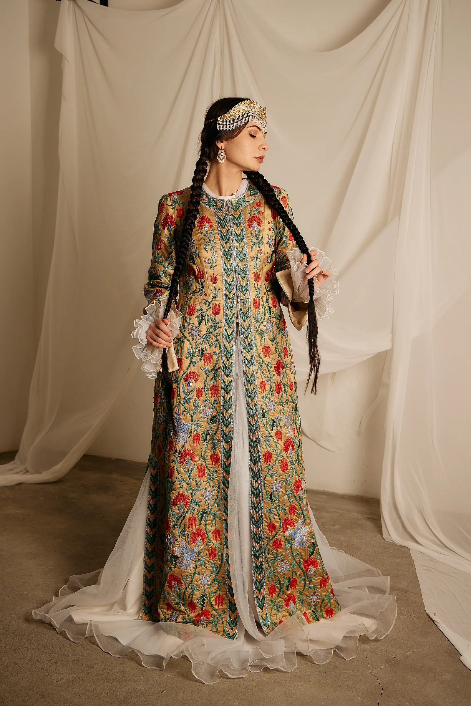 Кафтан-платье «Bibixonim»